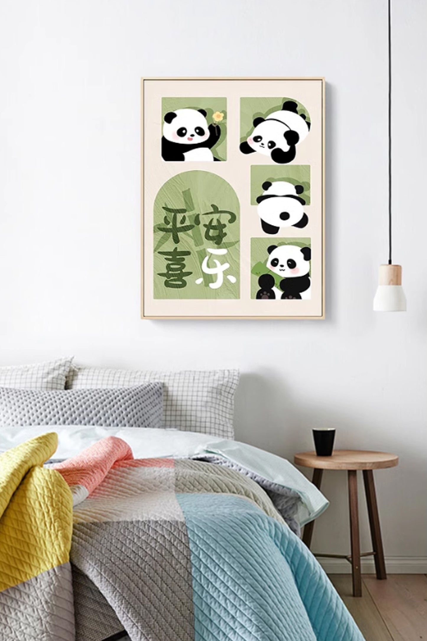 Cute pet panda cross-stitch(Style 2)